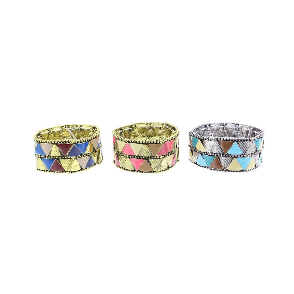 PULSERA METAL ESMALTE