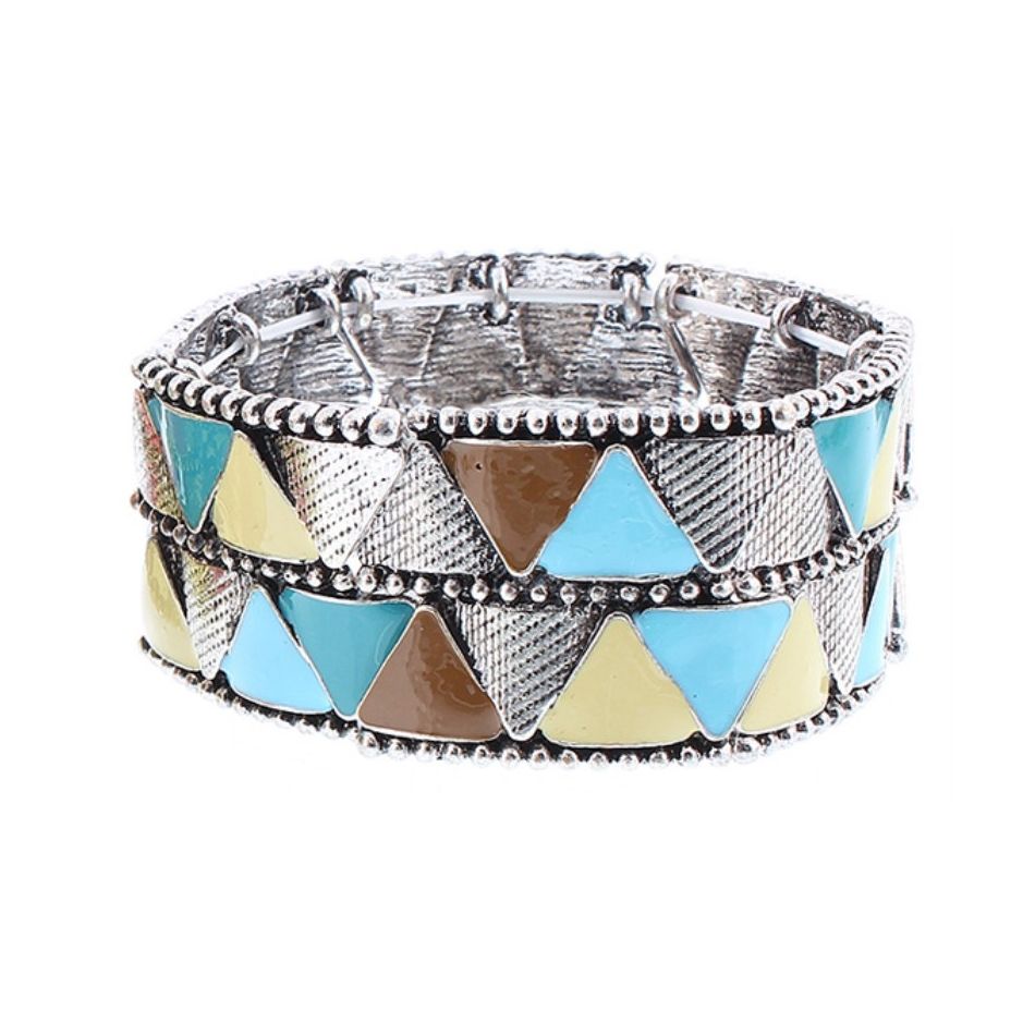 ENAMEL METAL BRACELET