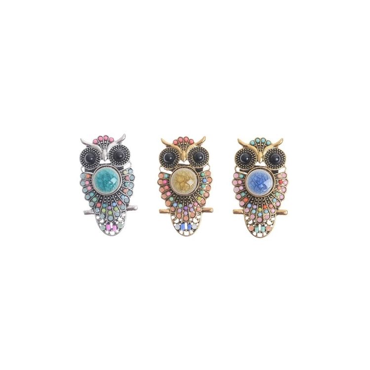 BROCHE FIGURA METAL CUENTAS 2