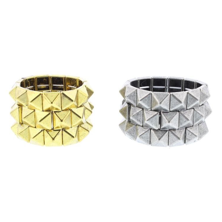PULSERA METAL PINCHOS 2