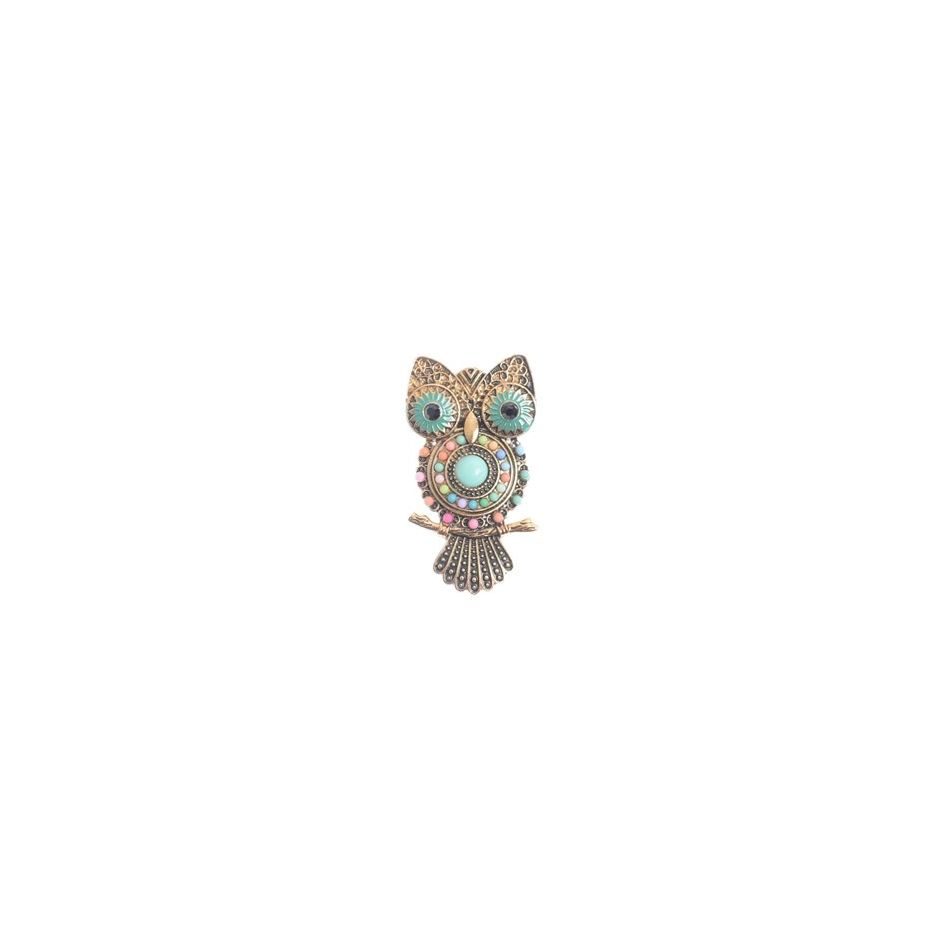 BROCHE FIGURA METAL CUENTAS