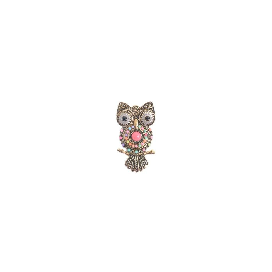 BROCHE FIGURA METAL CUENTAS