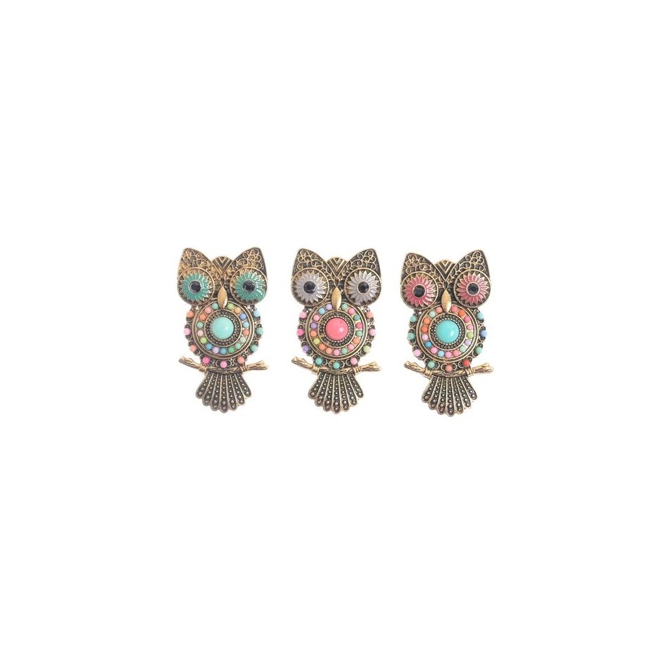 BROCHE FIGURA METAL CUENTAS