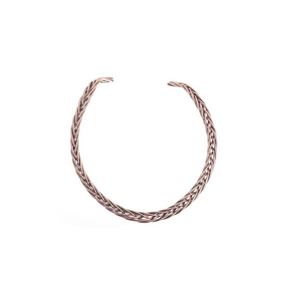 RIGID METAL SHORT NECKLACE