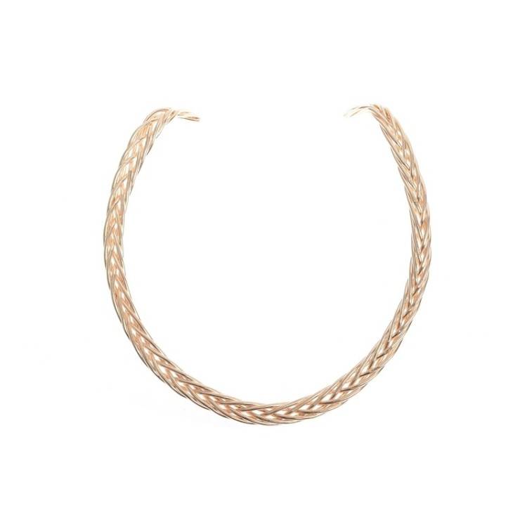 RIGID METAL SHORT NECKLACE