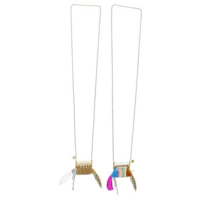LONG PENDANT NECKLACE hippie chic