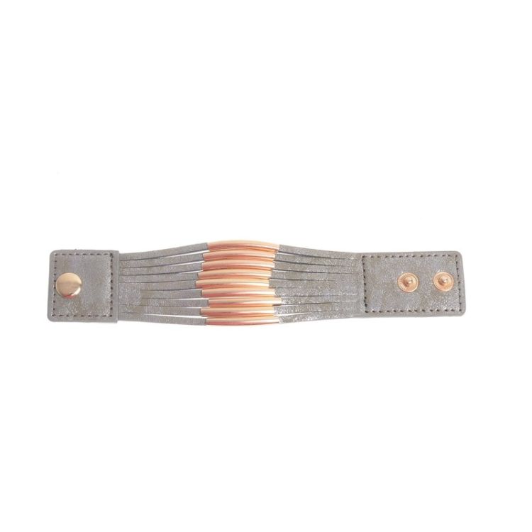 PULSERA IMI. CUERO TUBO