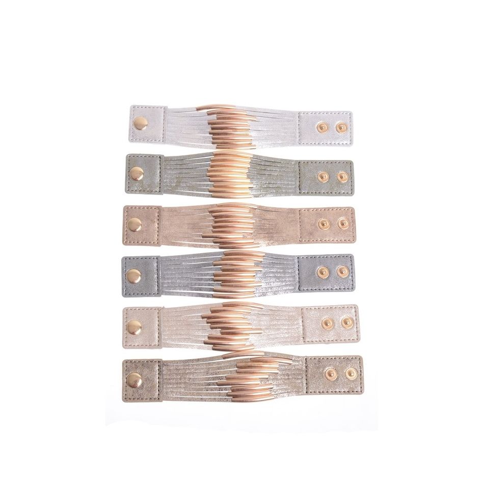 IMI BRACELET. LEATHER TUBE