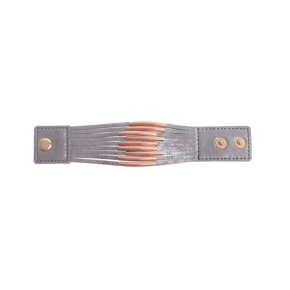 IMI BRACELET. LEATHER TUBE