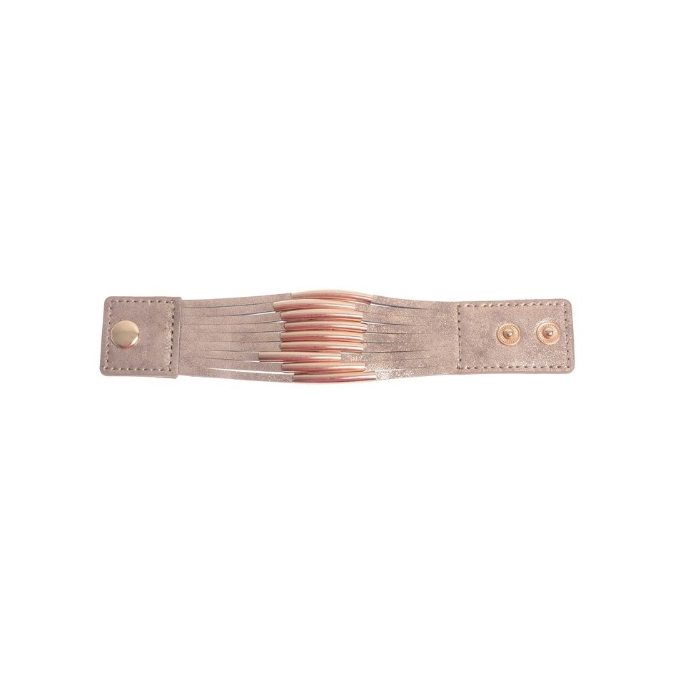 IMI BRACELET. LEATHER TUBE