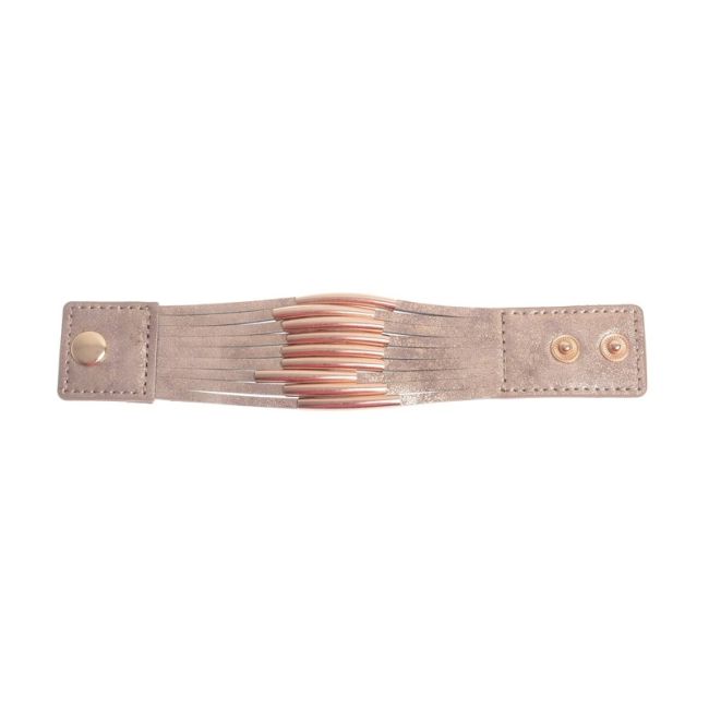 IMI BRACELET. LEATHER TUBE