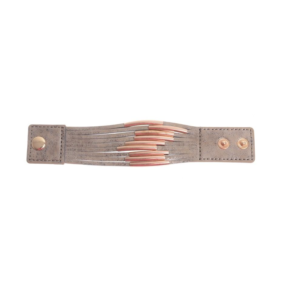 IMI BRACELET. LEATHER TUBE