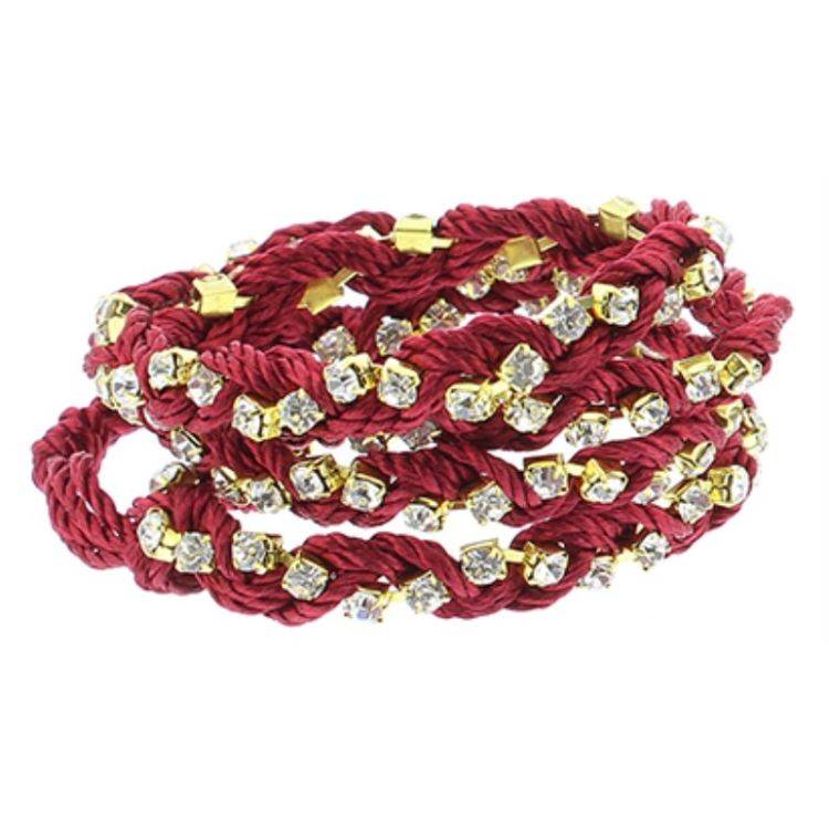 CRYSTAL BRAIDED BRACELET 2