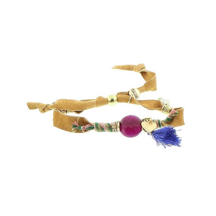 PULSERA CUERO ETNICO DELUXE 2