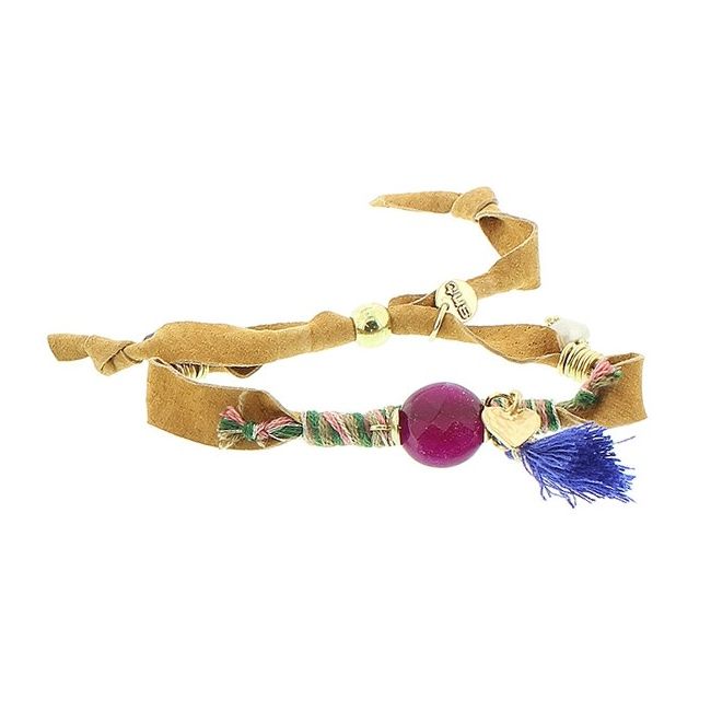 DELUXE ETHNIC LEATHER BRACELET