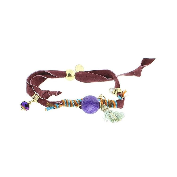 PULSERA CUERO ETNICO DELUXE