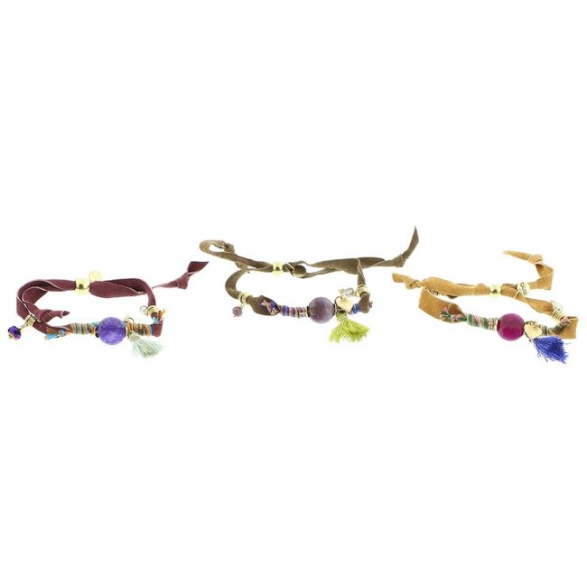 PULSERA CUERO ETNICO DELUXE