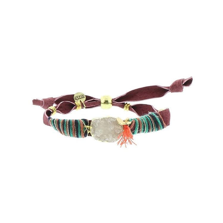 DELUXE ETHNIC LEATHER BRACELET
