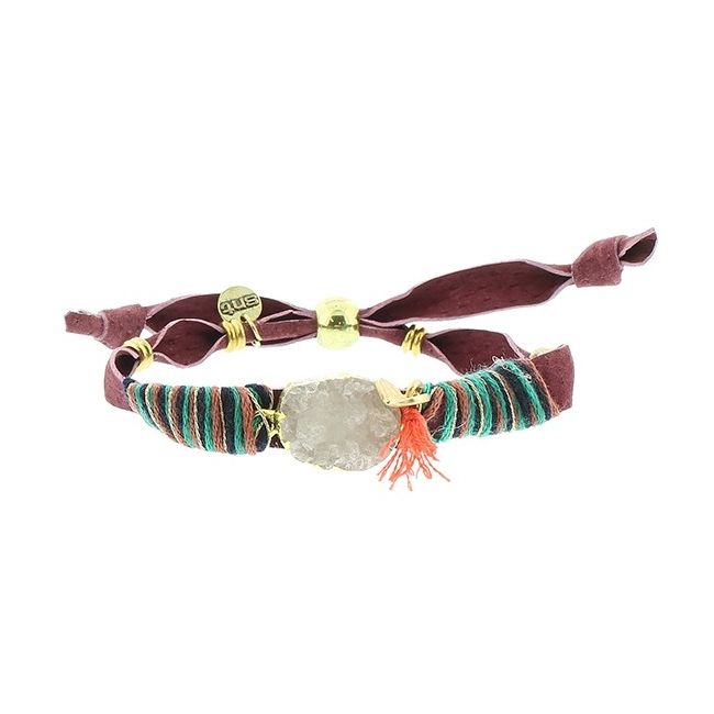 DELUXE ETHNIC LEATHER BRACELET