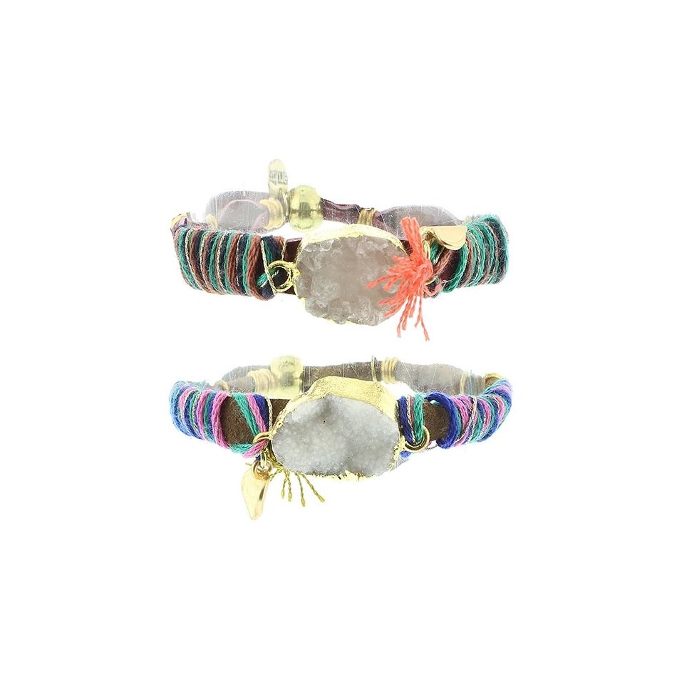 DELUXE ETHNIC LEATHER BRACELET