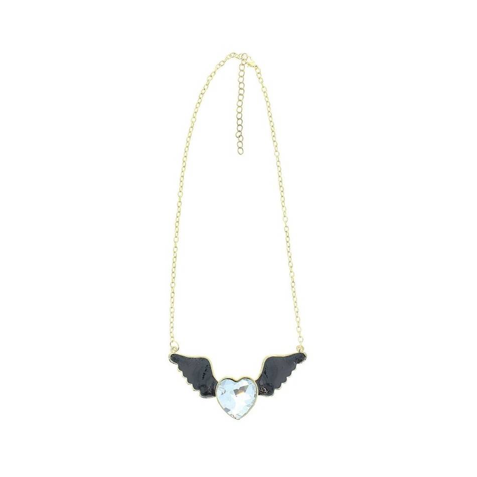 ENAMEL METAL SHORT NECKLACE