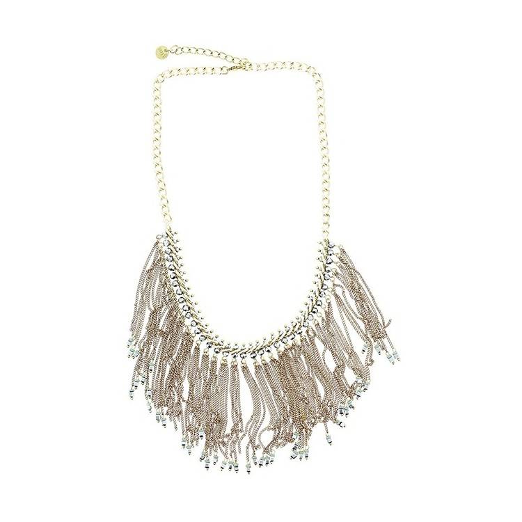 MULTIFLOW CHAIN SHORT NECKLACE