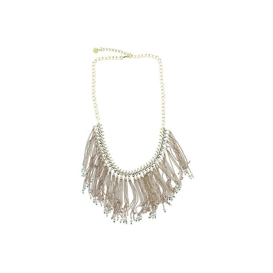 MULTIFLOW CHAIN SHORT NECKLACE
