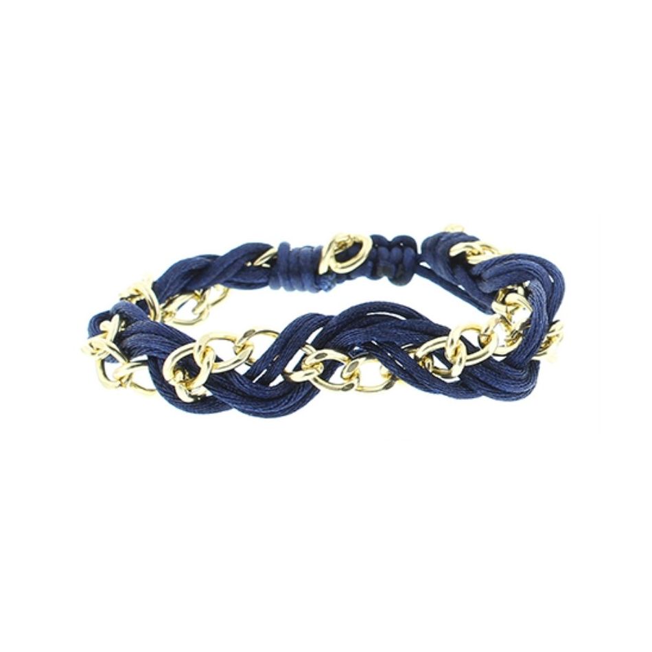 BRAIDED CHAIN BRACELET