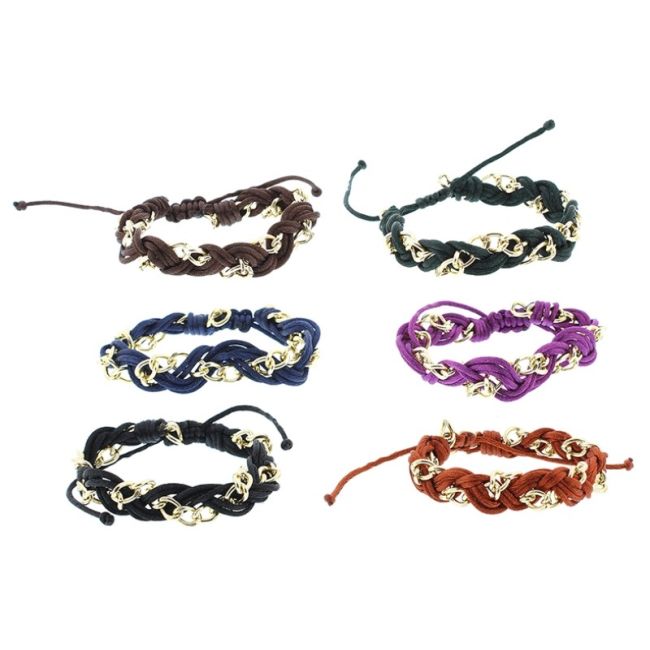 PULSERA CADENA TRENZADA