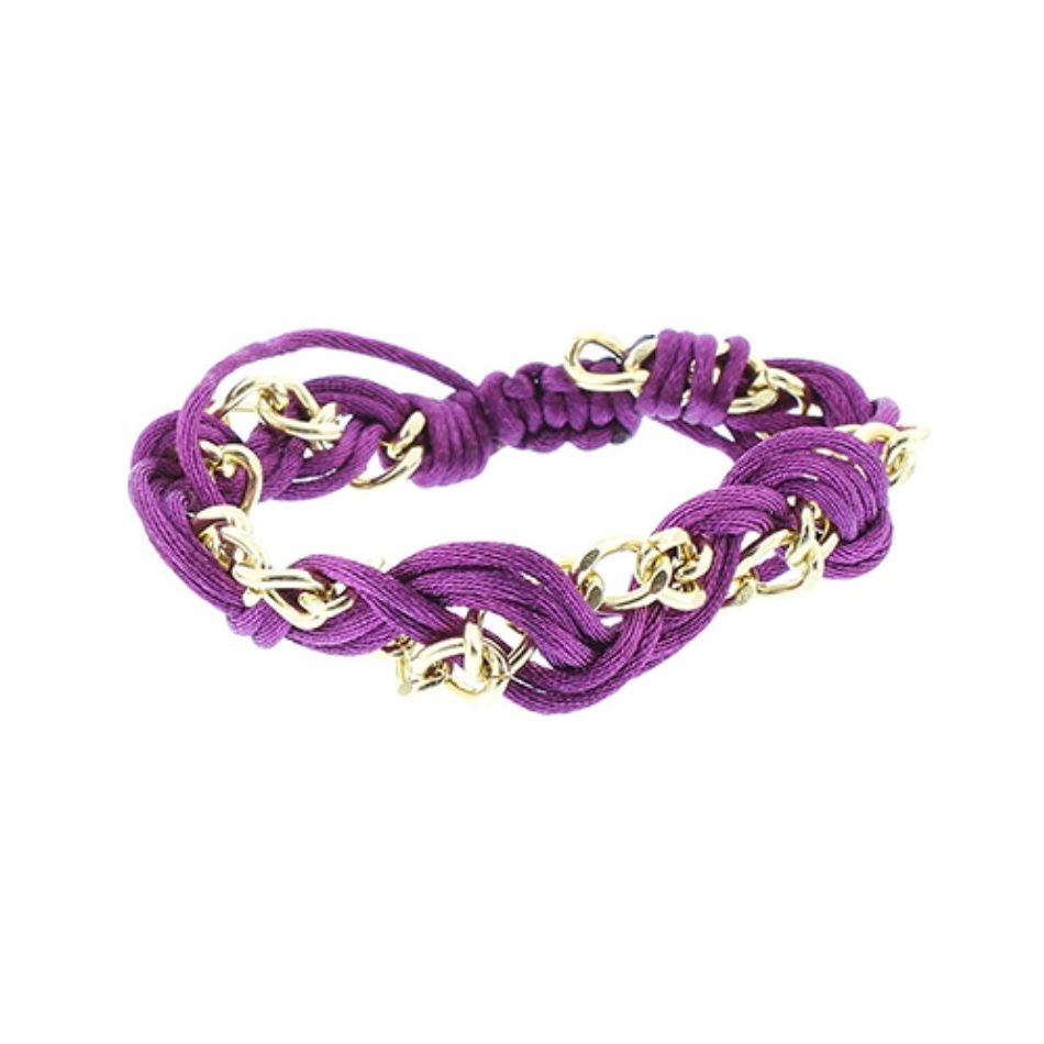 BRAIDED CHAIN BRACELET