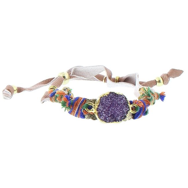 DELUXE ETHNIC LEATHER BRACELET