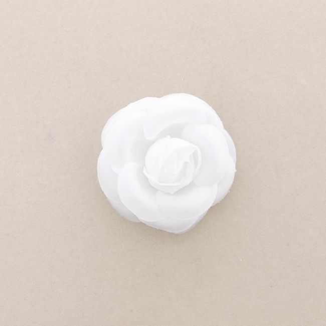 FABRIC FLOWER BROOCH