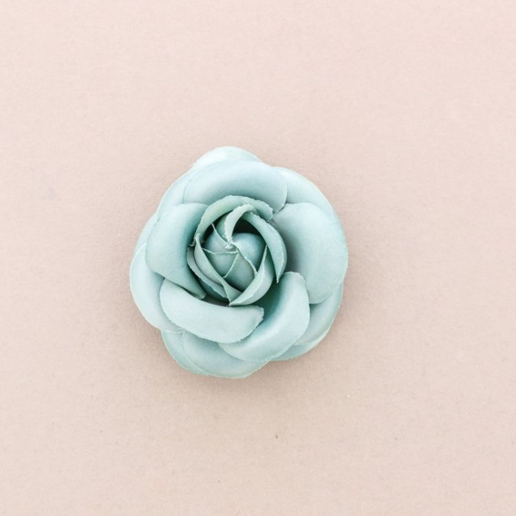 FABRIC FLOWER BROOCH 2
