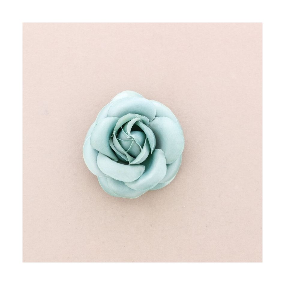 FABRIC FLOWER BROOCH
