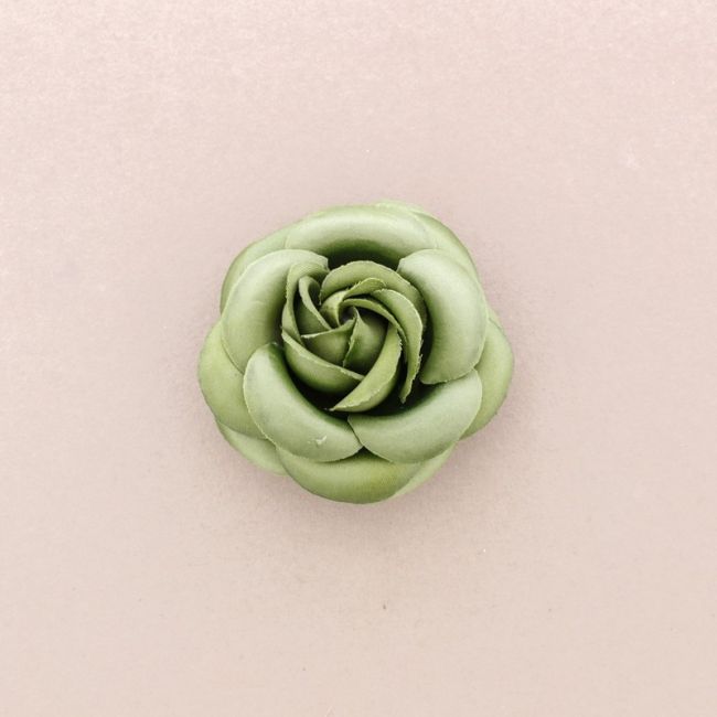 FABRIC FLOWER BROOCH
