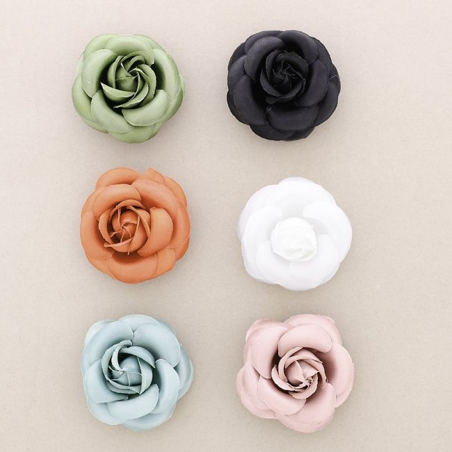 BROCHE FLOR TELA