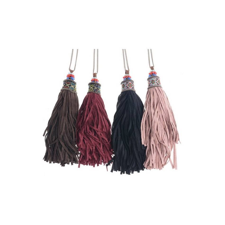 LONG PENDANT NECKLACE FRINGE