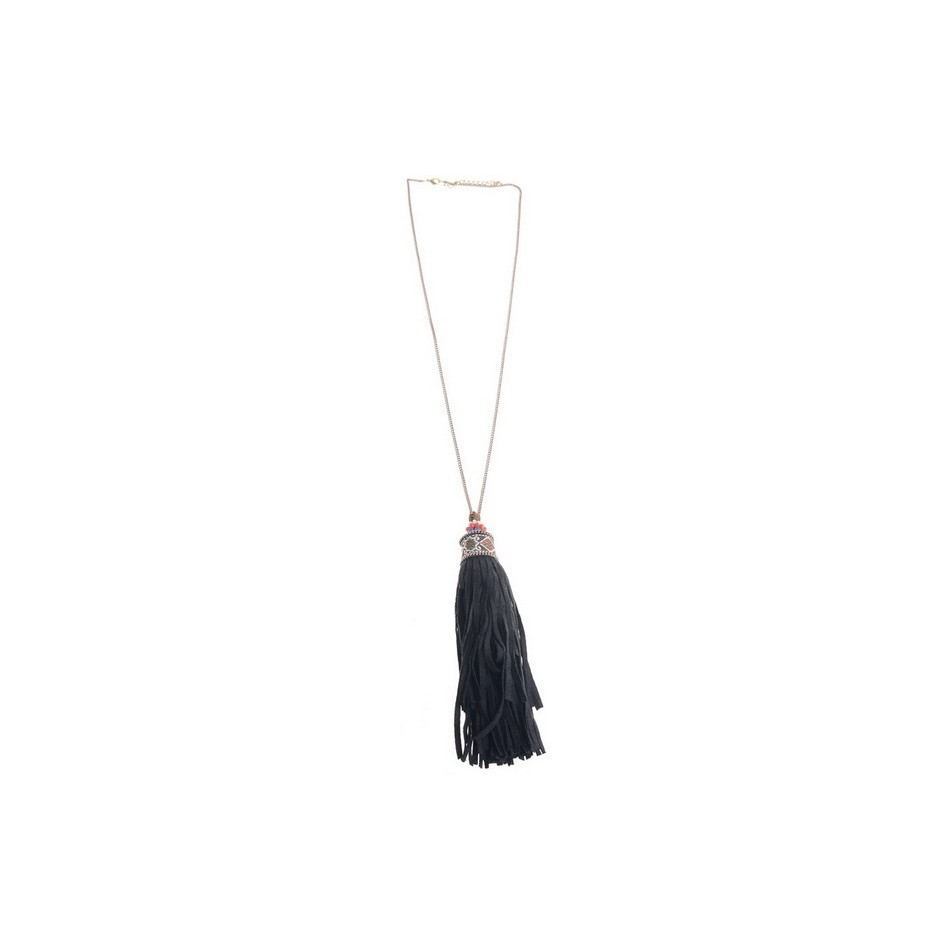 LONG PENDANT NECKLACE FRINGE