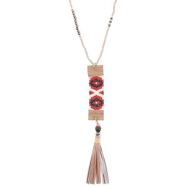 COLLAR LARGO COLG. FLECO