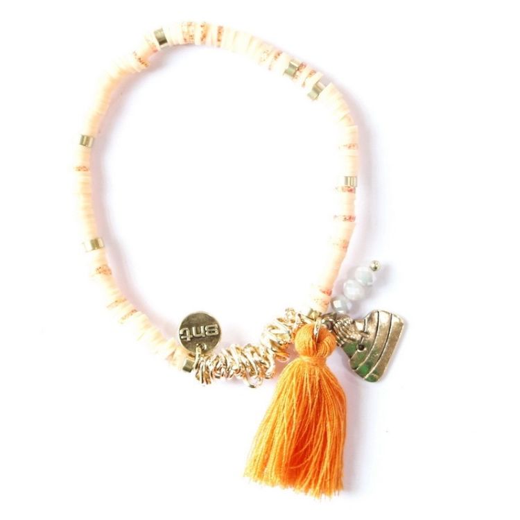 PENDANT FIMO BEADS BRACELET