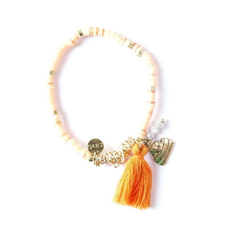 PENDANT FIMO BEADS BRACELET