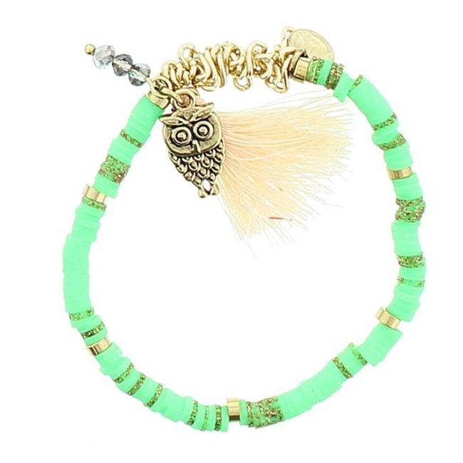 PENDANT FIMO BEADS BRACELET
