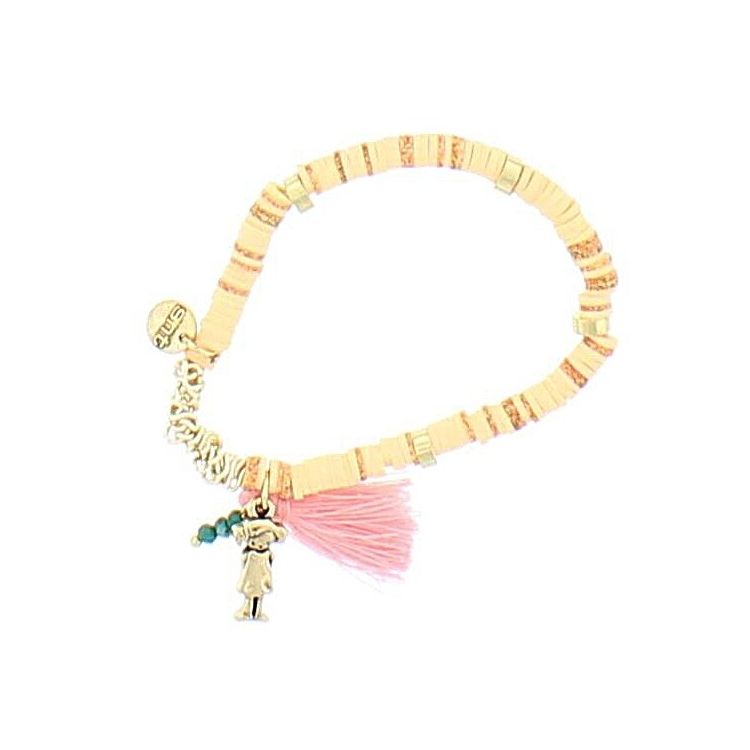 PENDANT FIMO BEADS BRACELET