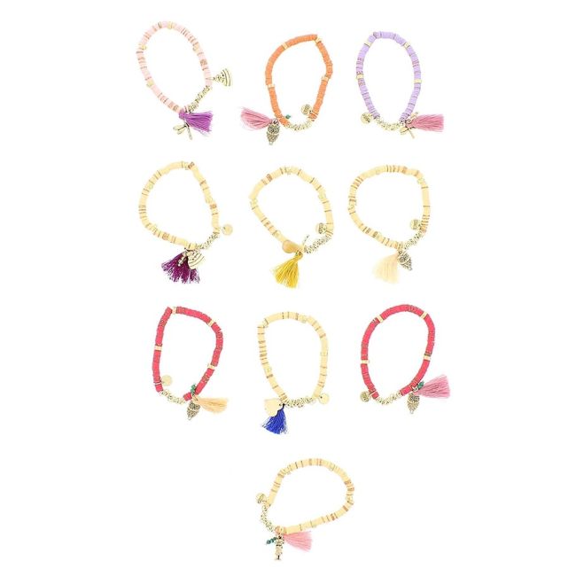 PENDANT FIMO BEADS BRACELET