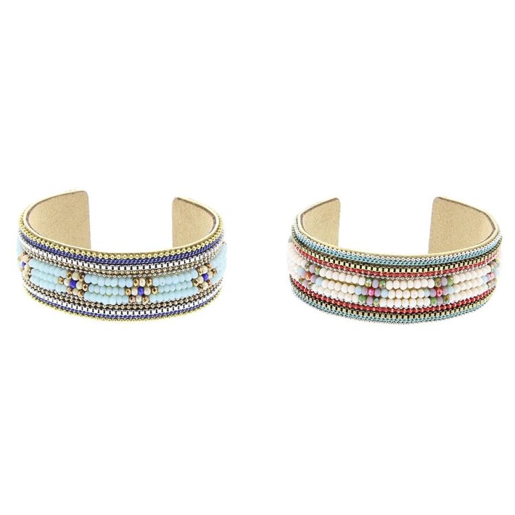 PULSERA RÍGIDA ABALORIOS 2