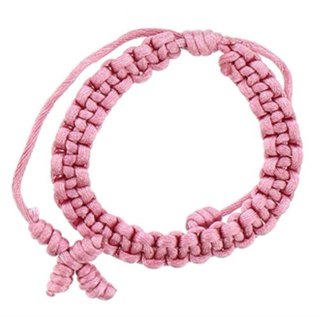 MACRAMÉ CROSS BRACELET