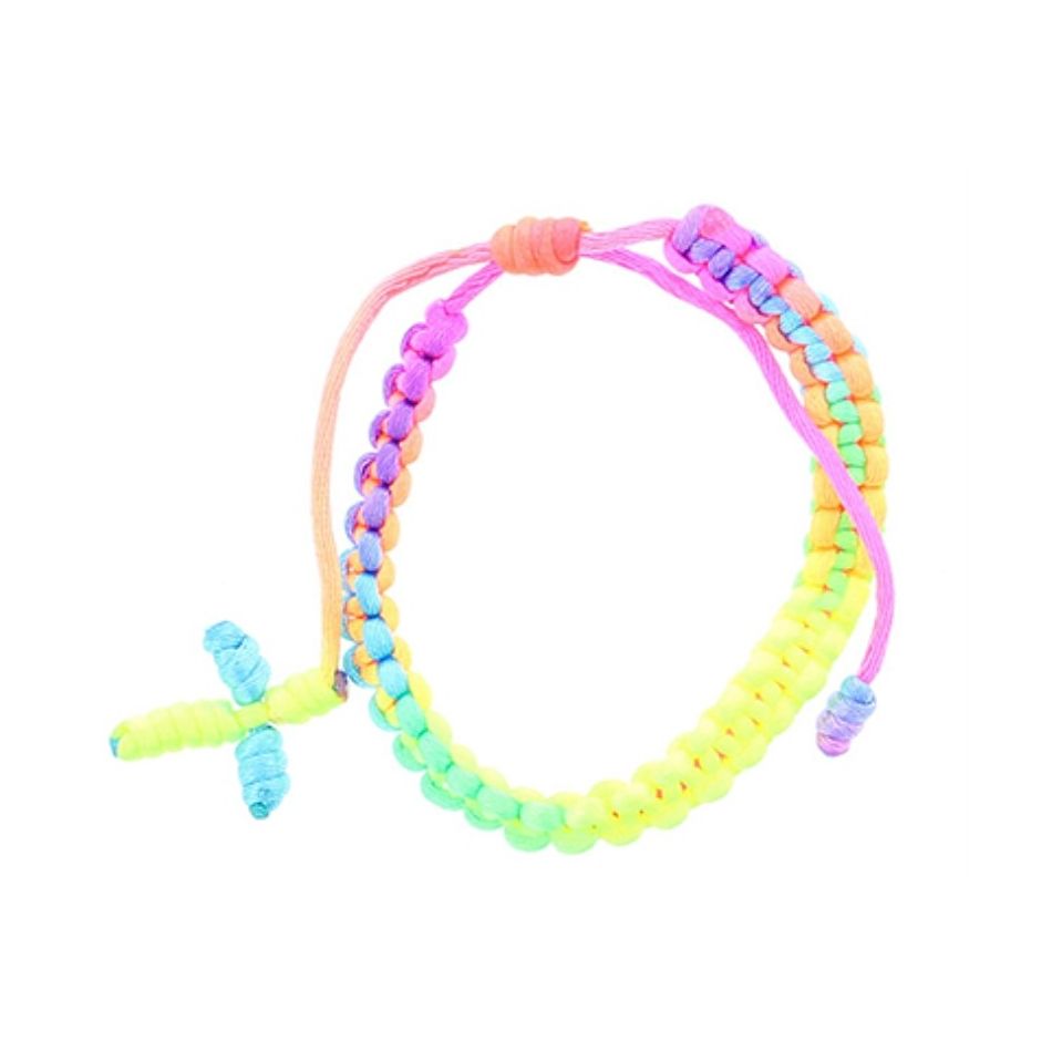 MACRAMÉ CROSS BRACELET