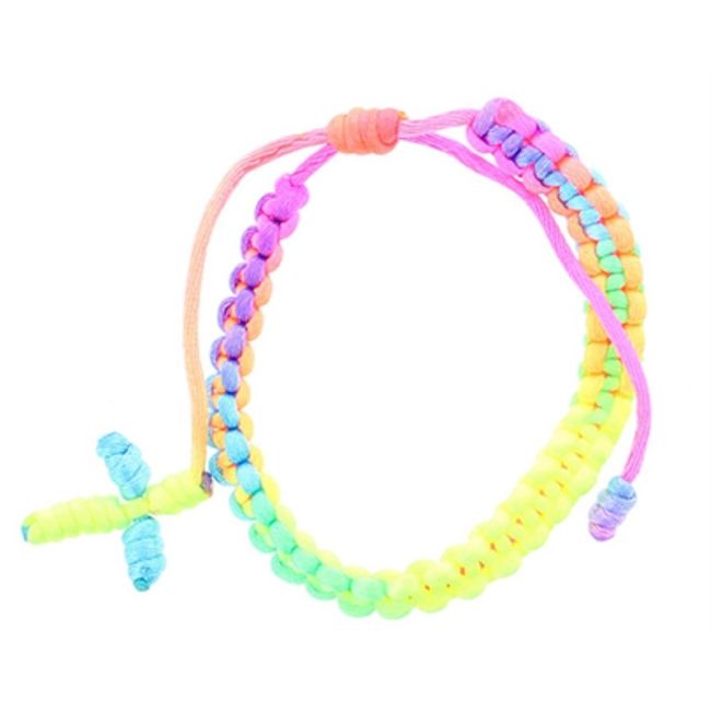 PULSERA MACRAMÉ CRUZ