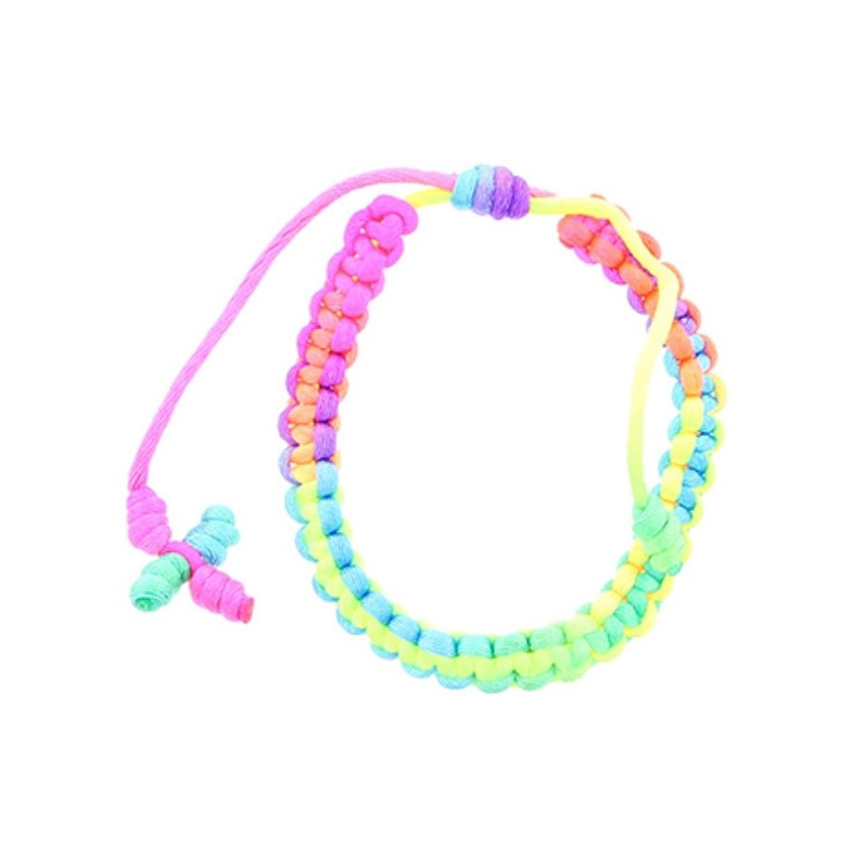 PULSERA MACRAMÉ CRUZ