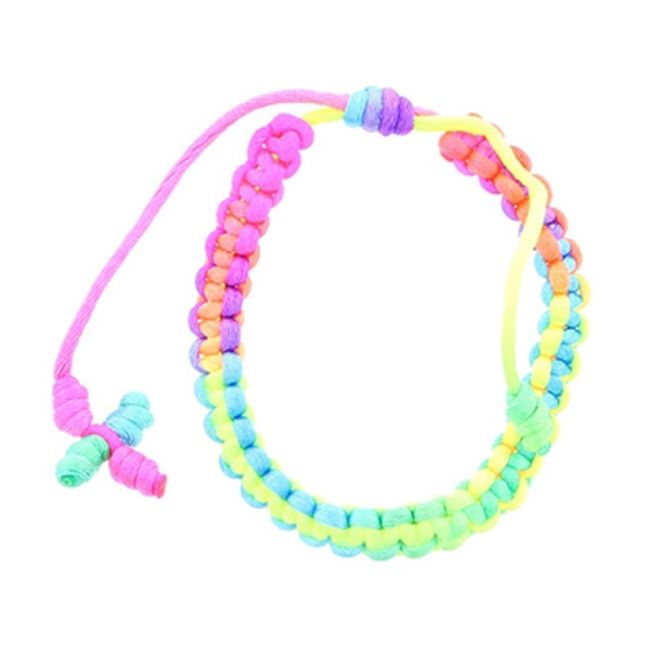 PULSERA MACRAMÉ CRUZ